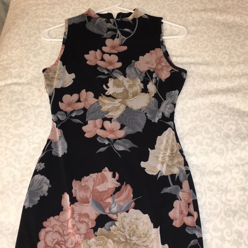 Floral Tight Dress